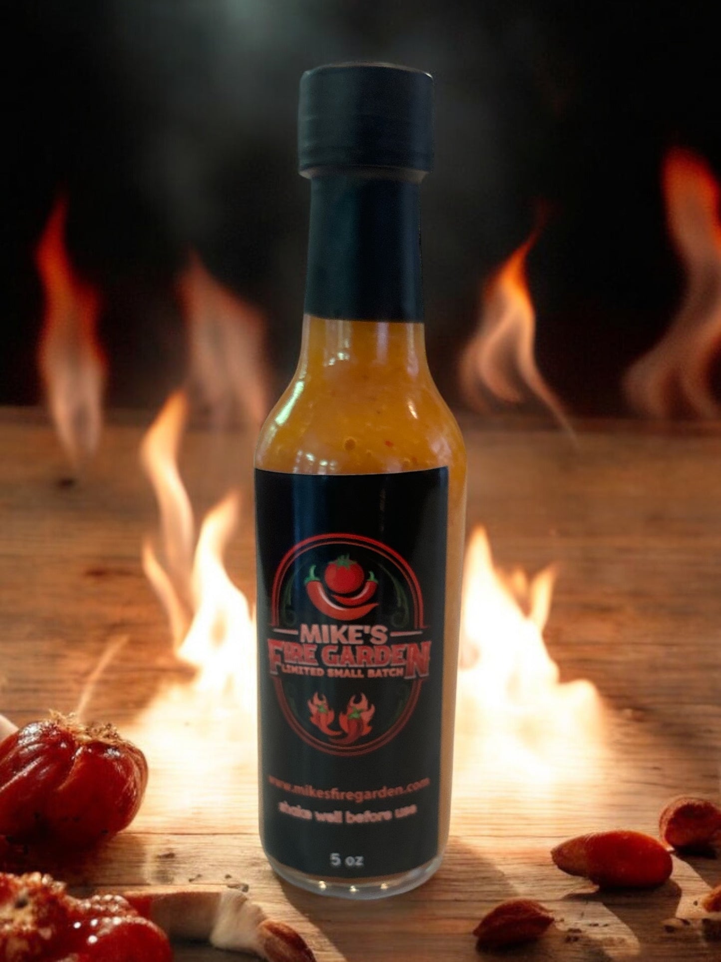 Garlic fire hot sauce